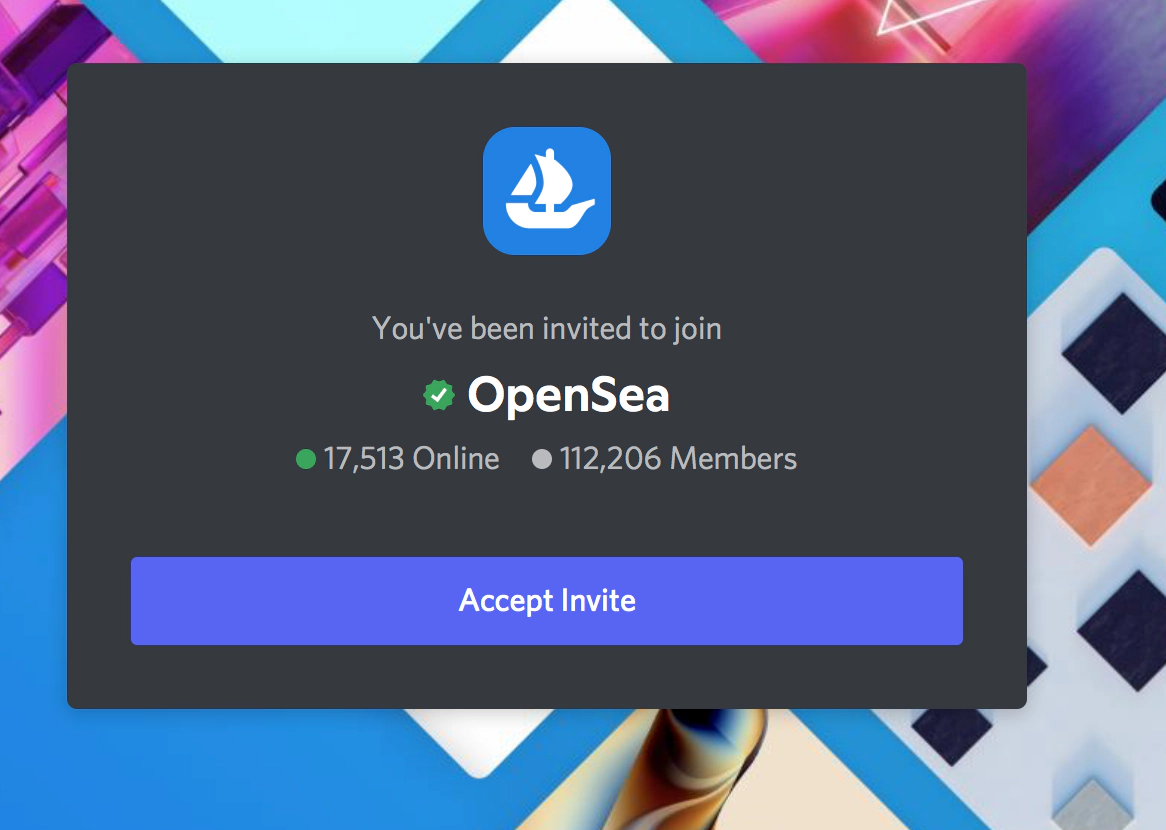 Opensea discord
