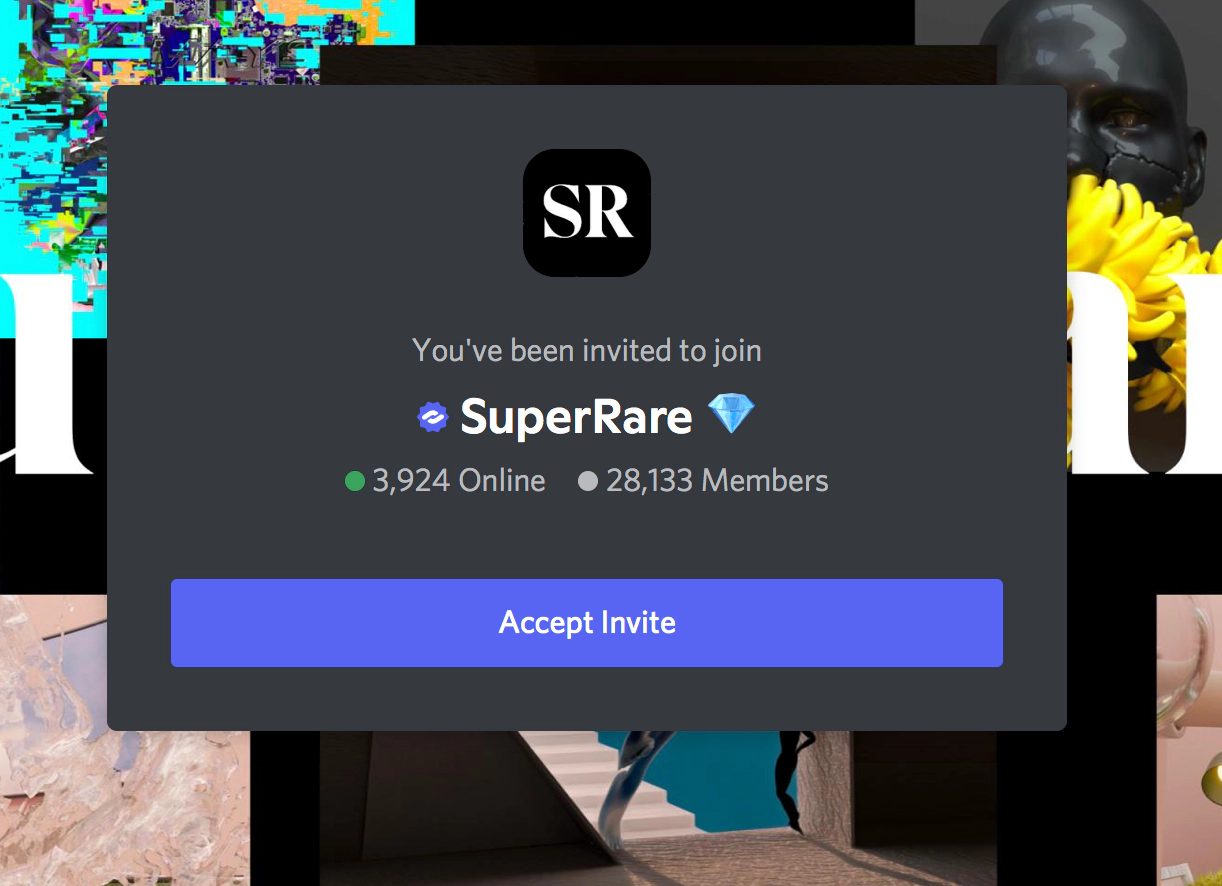 Superrare discord