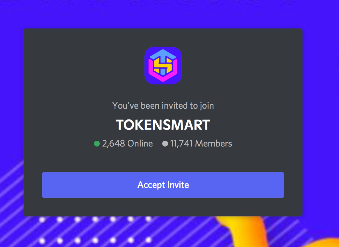 Tokensmart discord