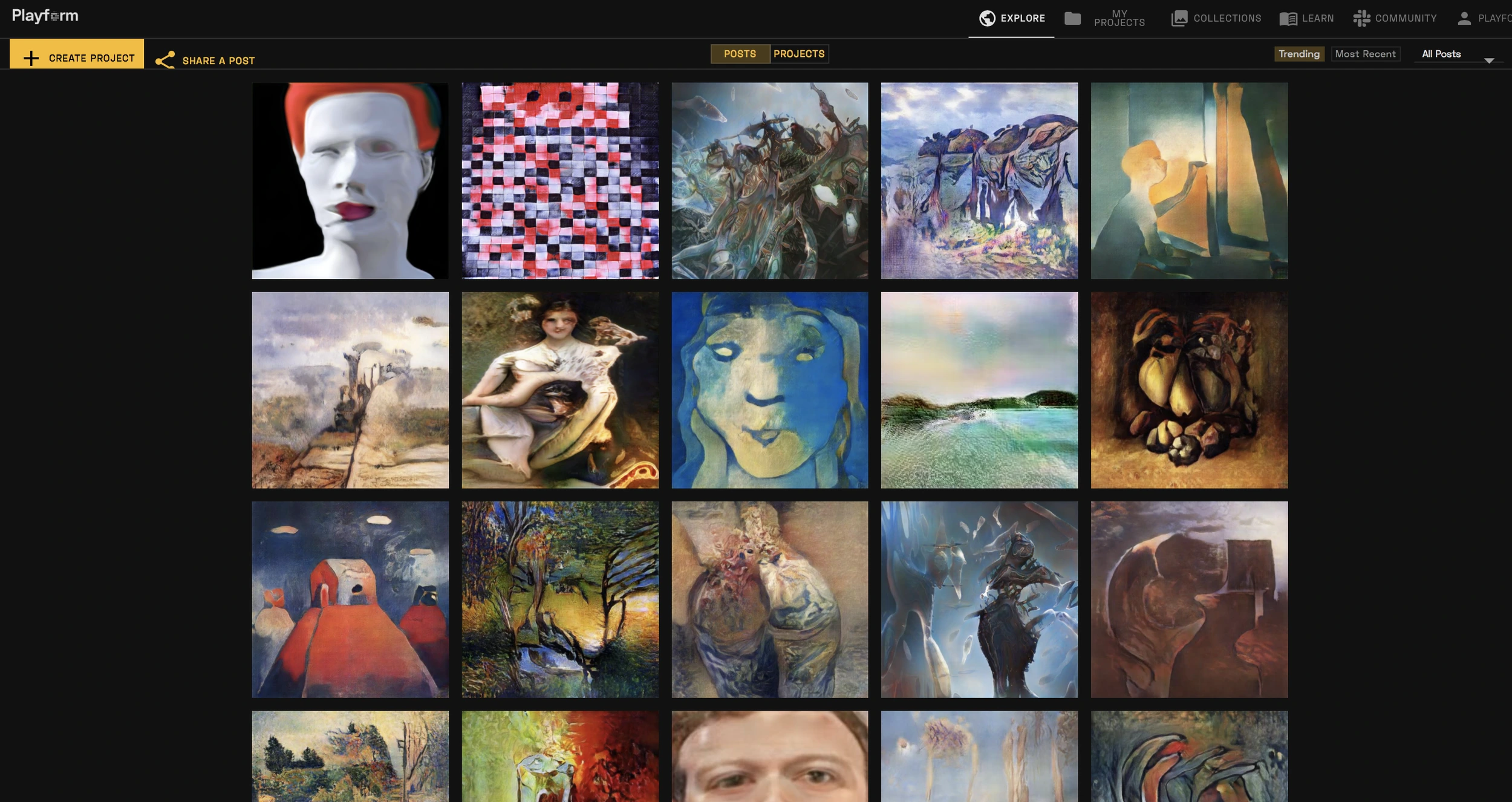 Create AI Art Without Code – Playform AI Art Generator